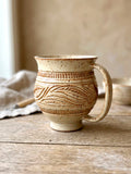 Hand Carved Mug