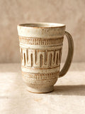 Hand-Carved Mug