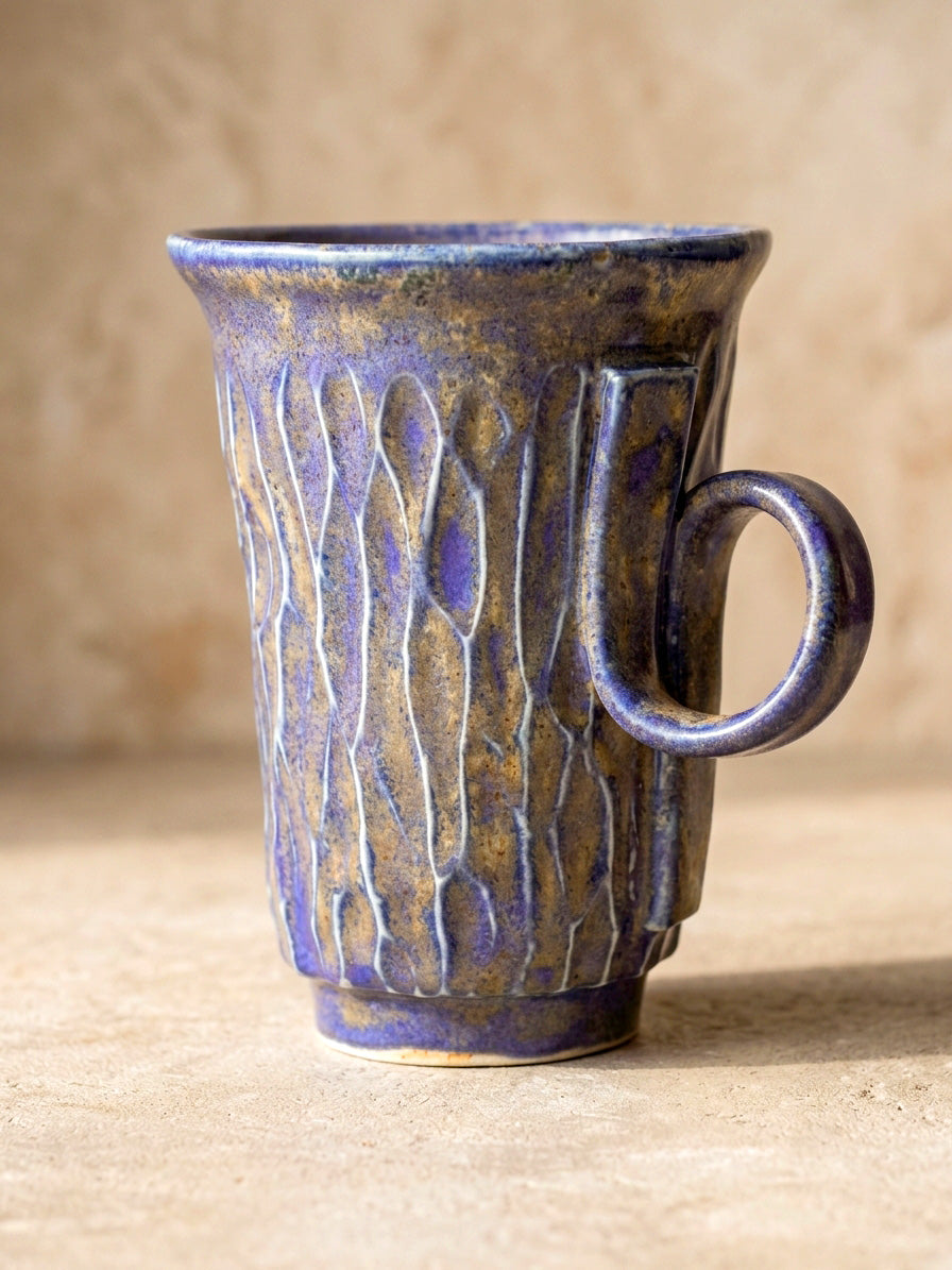 Hand-Carved Mug