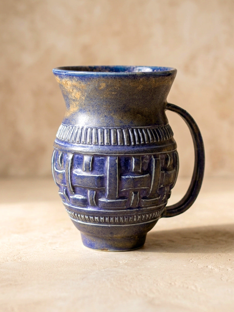 Hand-Carved Mug