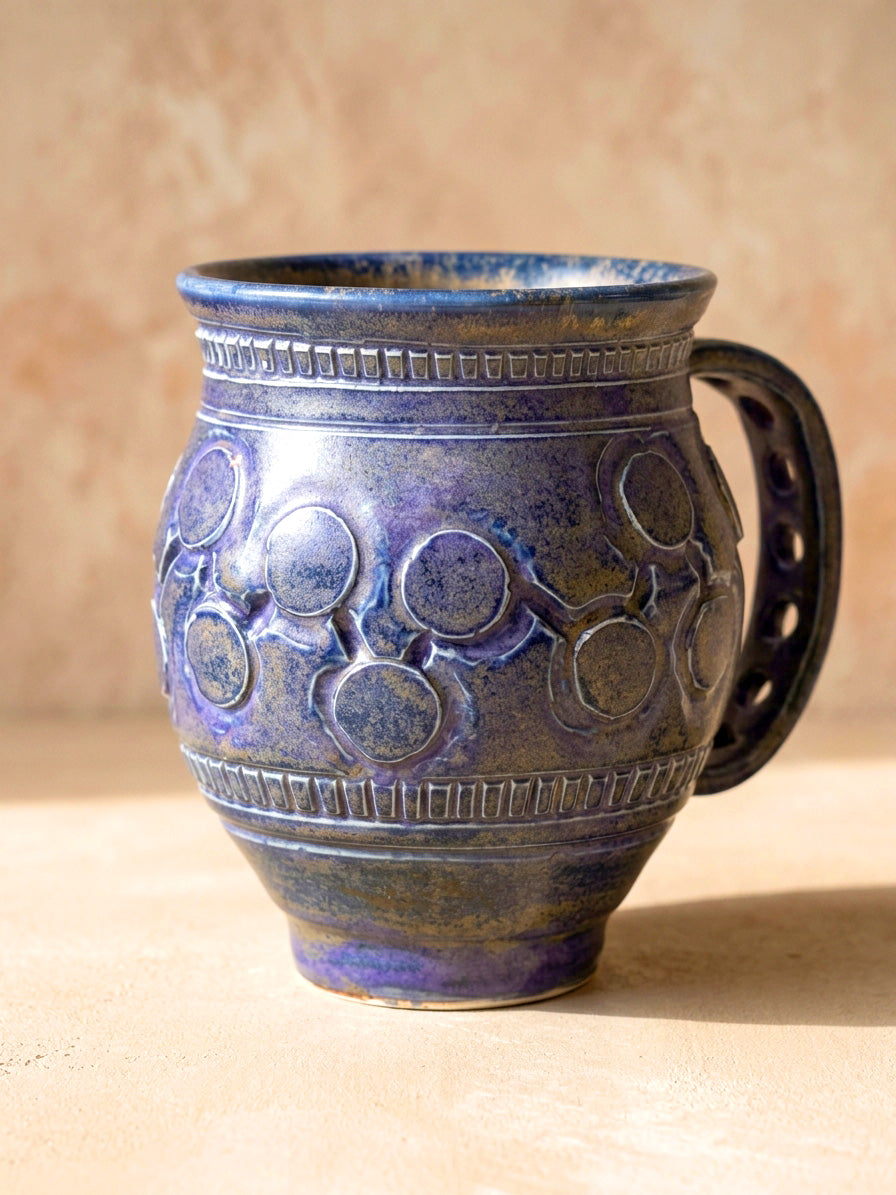 Hand-Carved Mug