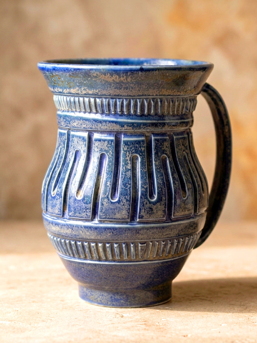 Hand-Carved Mug