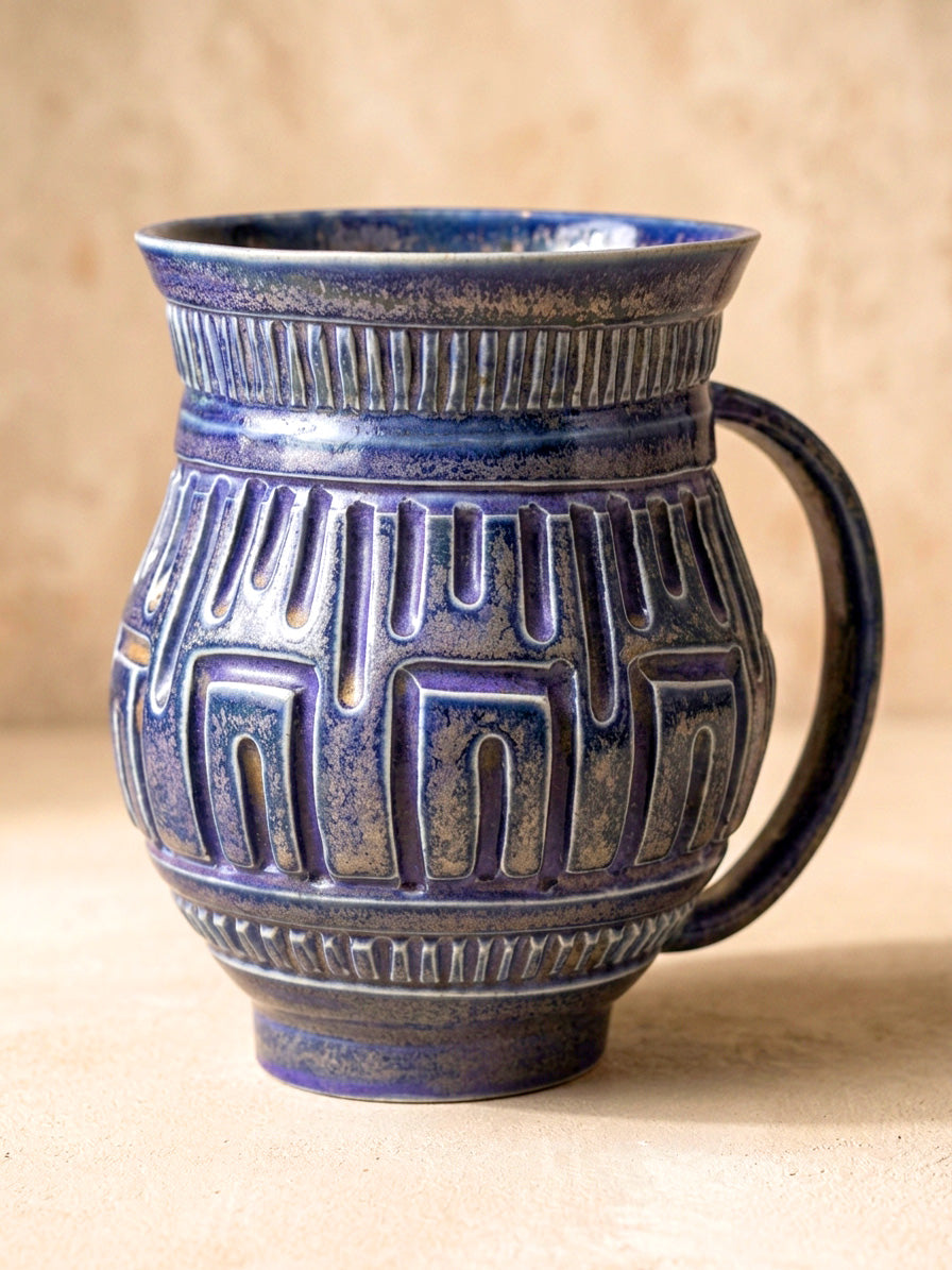 Hand-Carved Mug