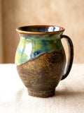 Forest Drip Glaze Mug